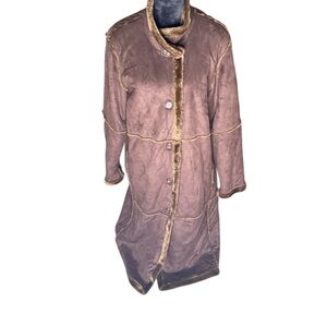 Elegant Brown Teddy Jacket for Women